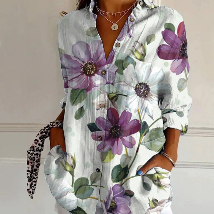 Diane | Elegant Artistic Blouse