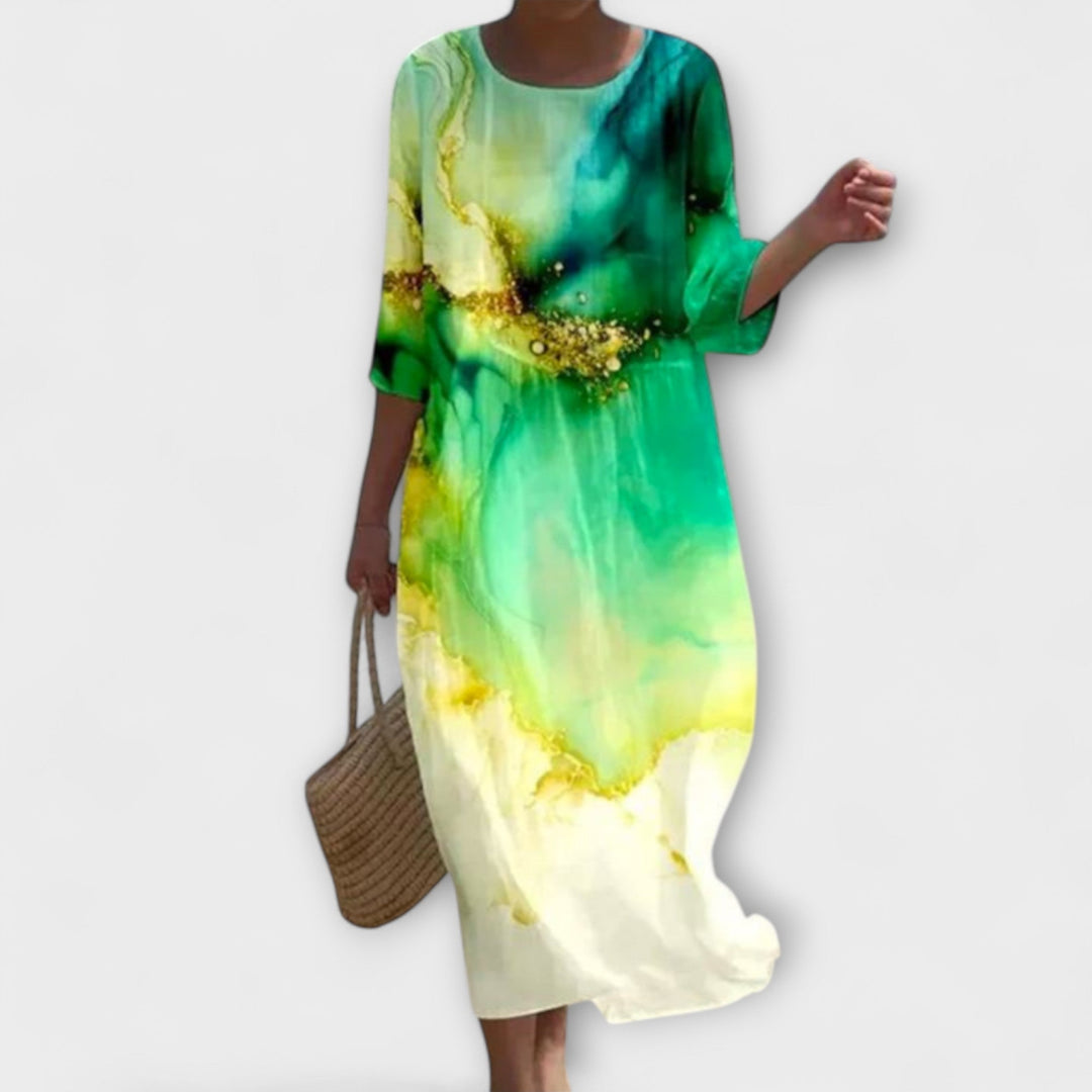 Sofie | Stylish Floral Midi Dress