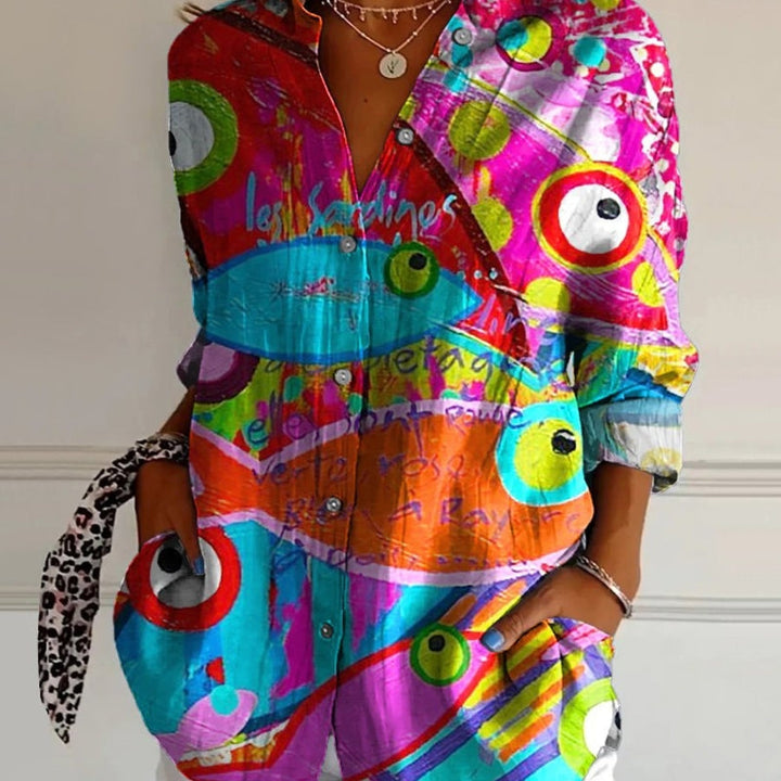 Diane | Elegant Artistic Blouse