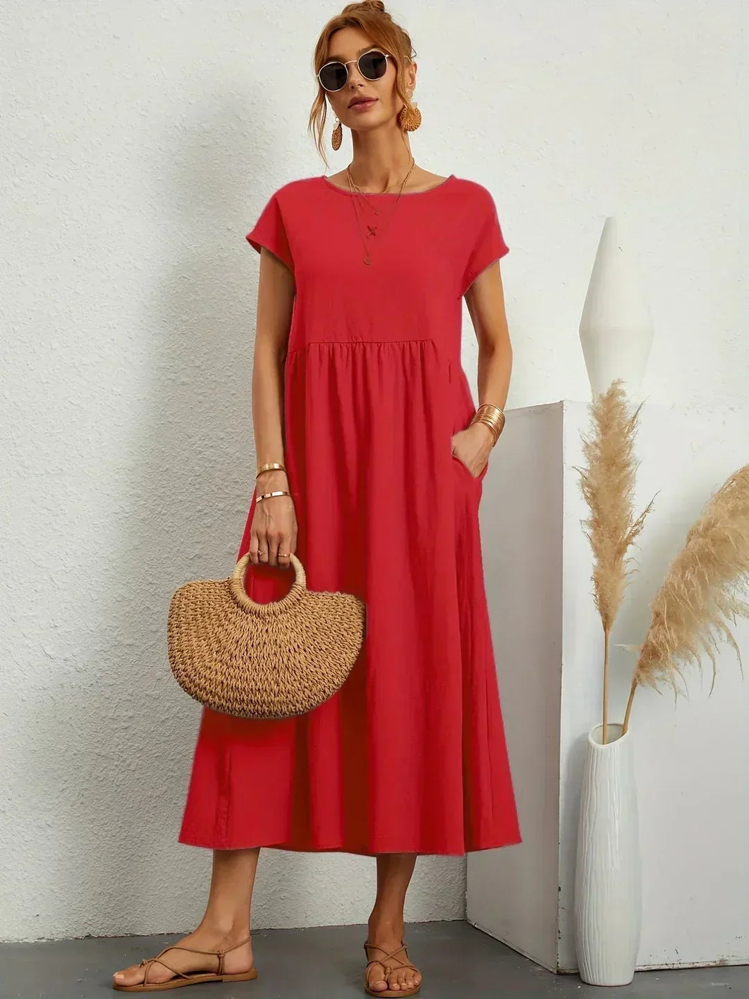 Serena | Lightweight Dress with Pockets