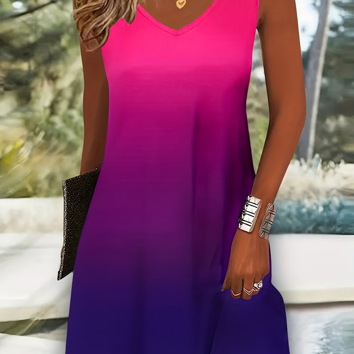 Wika | Summer Dress with Gradient