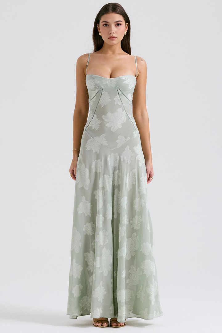 Maphie | Long Floral Dress