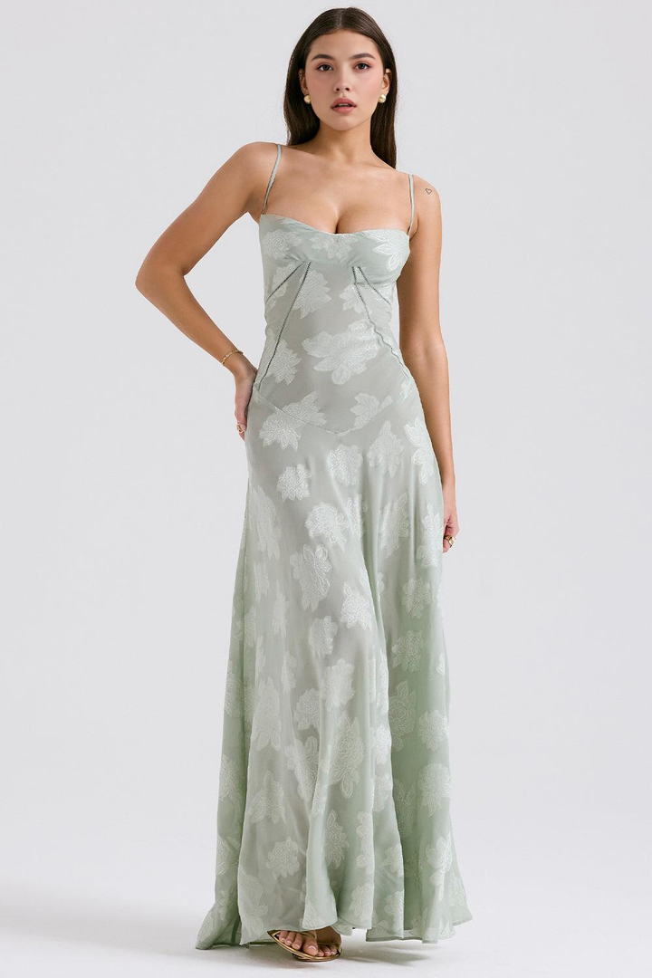 Maphie | Long Floral Dress